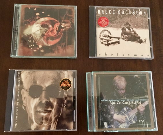 Bruce Cockburn Collection:  4 CDs