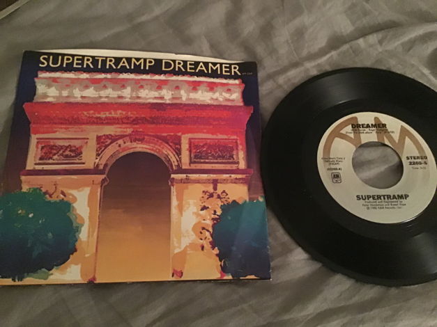 Supertramp Dreamer/From Now On 45 With Picture Sleeve