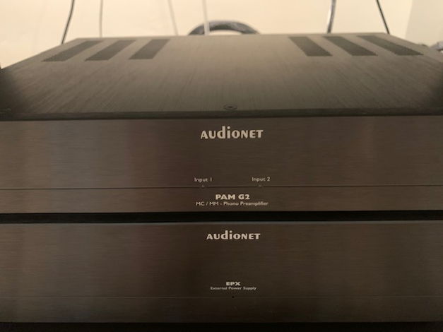 Audionet PAM G2 Phono Stage with EPX Power Supply
