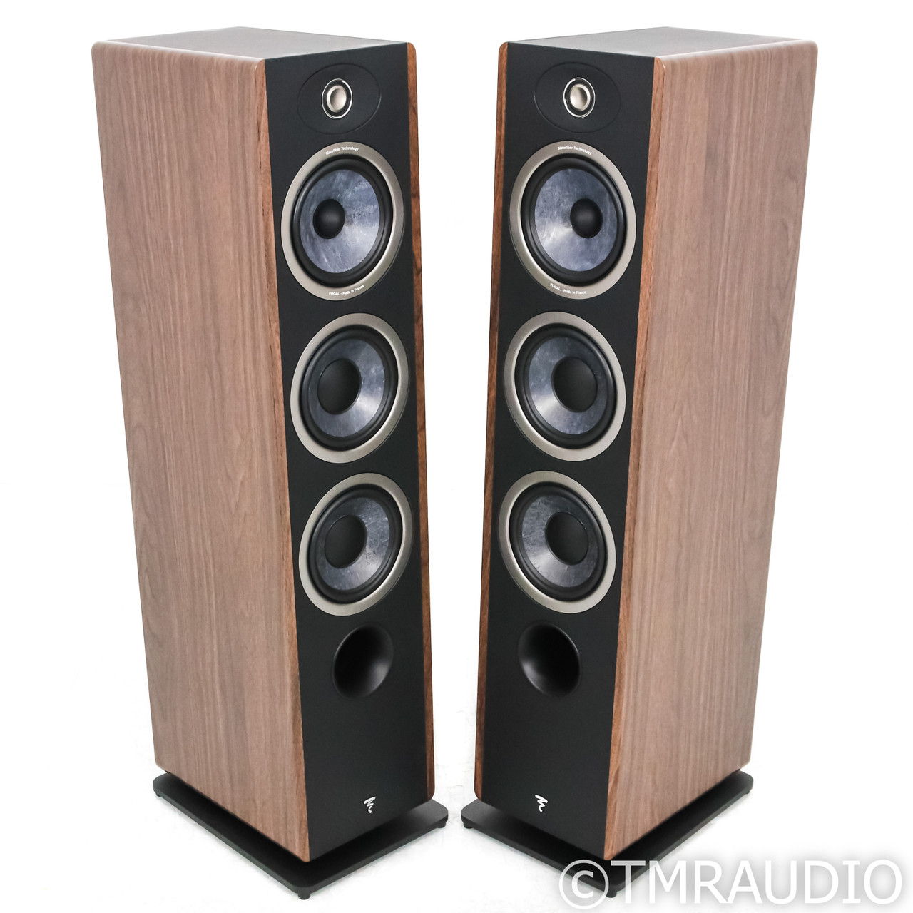 Focal Vestia No. 2 Floorstanding Speakers; Dark Wood Pa...