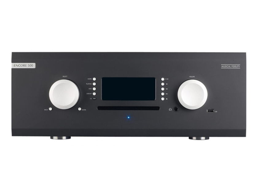 MUSICAL FIDELITY M8 ENCORE 500 Wpc Integrated Amp/DAC/Streamer: NEW-in-Box; 60% Off; 1 yr Wrnty