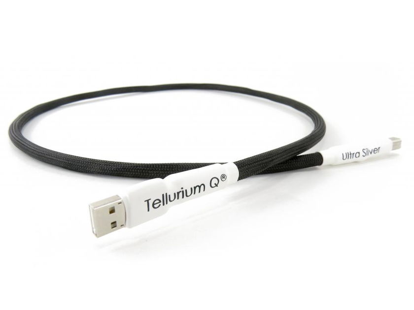 Tellurium Q Ultra Silver USB Cable 1m long