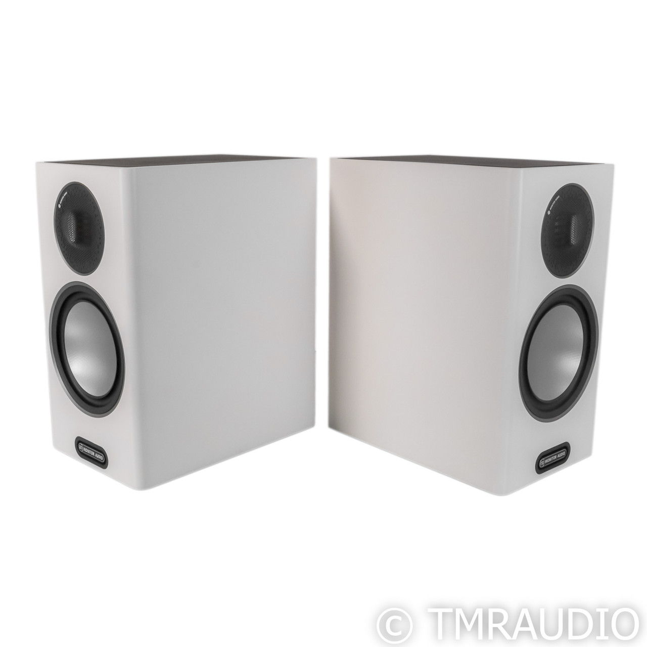 Monitor Audio Gold 100 Bookshelf Speakers; Satin White ... 4