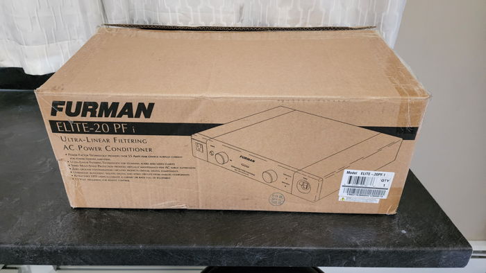 Furman Elite 20PFI 20Amp power Conditioner + Audioquest...