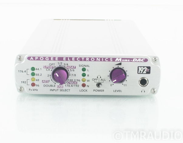 Apogee Electronics Mini-DAC; D/A Converter; Firewire; 1...