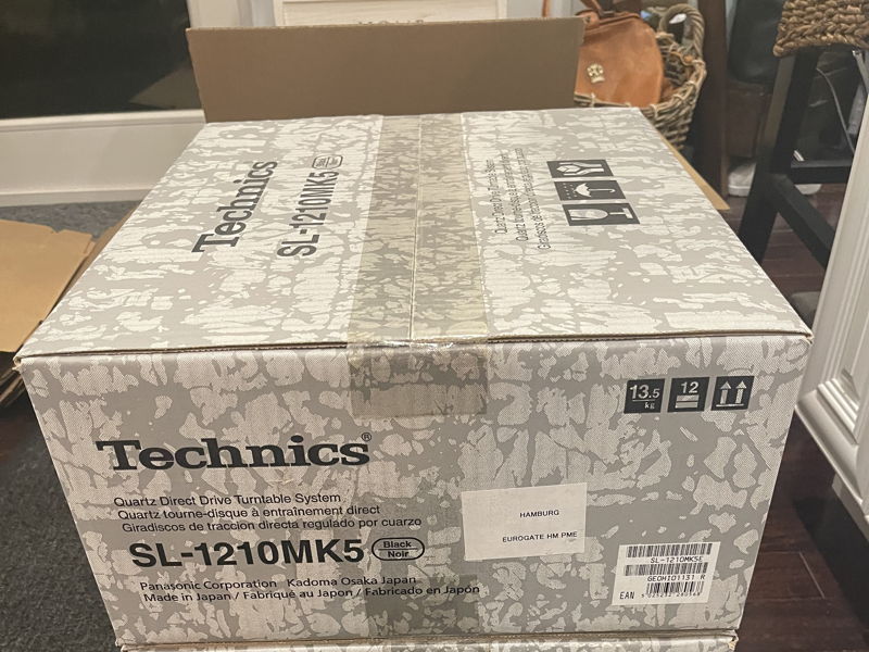 NIB Technics SL-1200MkV Sealed New! For Sale | Audiogon