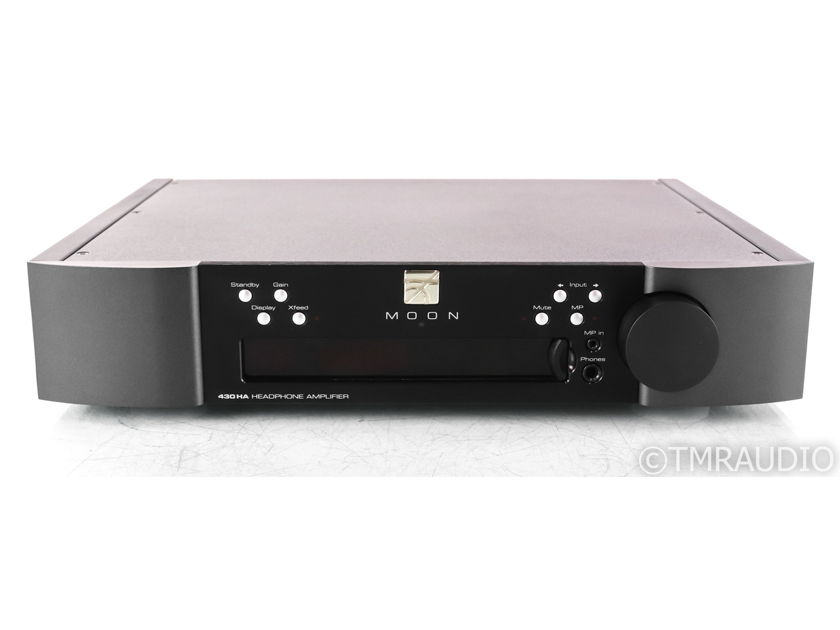 Simaudio Moon Neo 430HA Headphone Amplifier / DAC; D/A Converter; 430HAD; Black (39847)