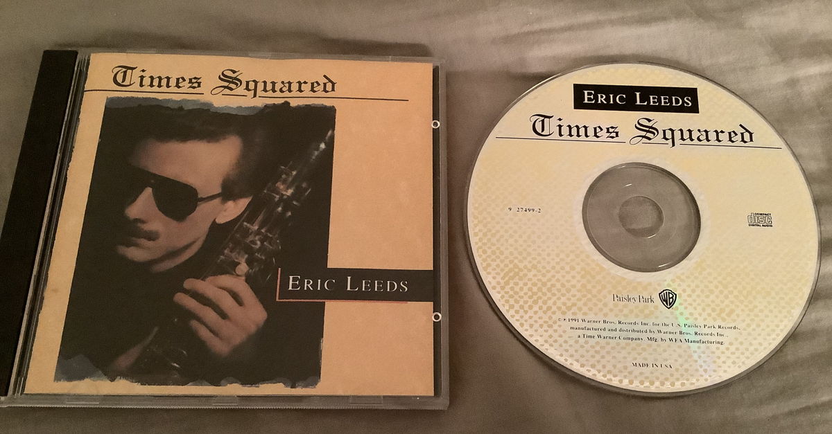 Eric Leeds Paisley Park Records CD Times Squared With Prince 3 Tracks |  Jazz | Fort Lauderdale, Florida 33309