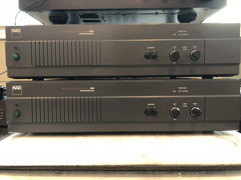 NAD 2100 Power Amplifiers (PAIR) - Stereo OR MONO BLOCKS