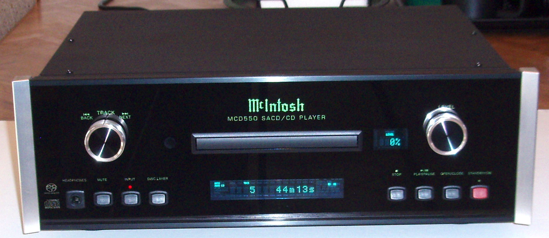 McIntosh MCD-550 SACD/CD Player For Sale | Audiogon