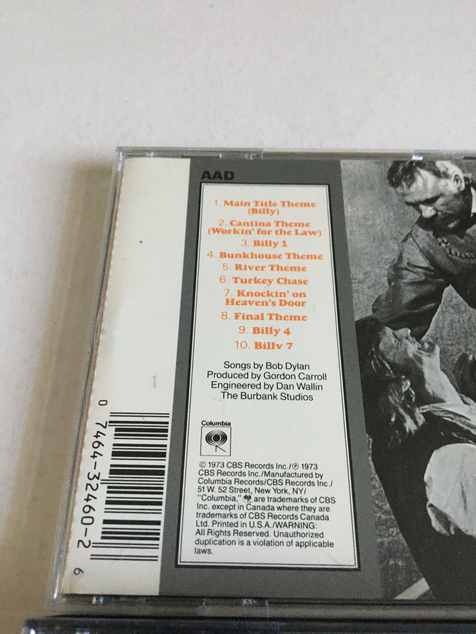 Bob Dylan Pat Garrett & Billy the Kid cd and  Basement ... 3