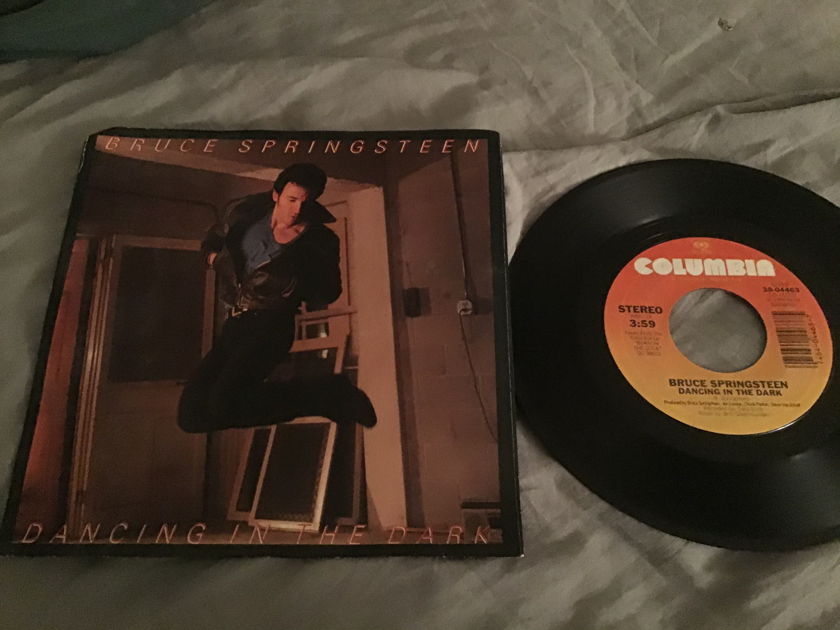 Bruce Springsteen  Dancing In The Dark 45 With Picture Sleeve