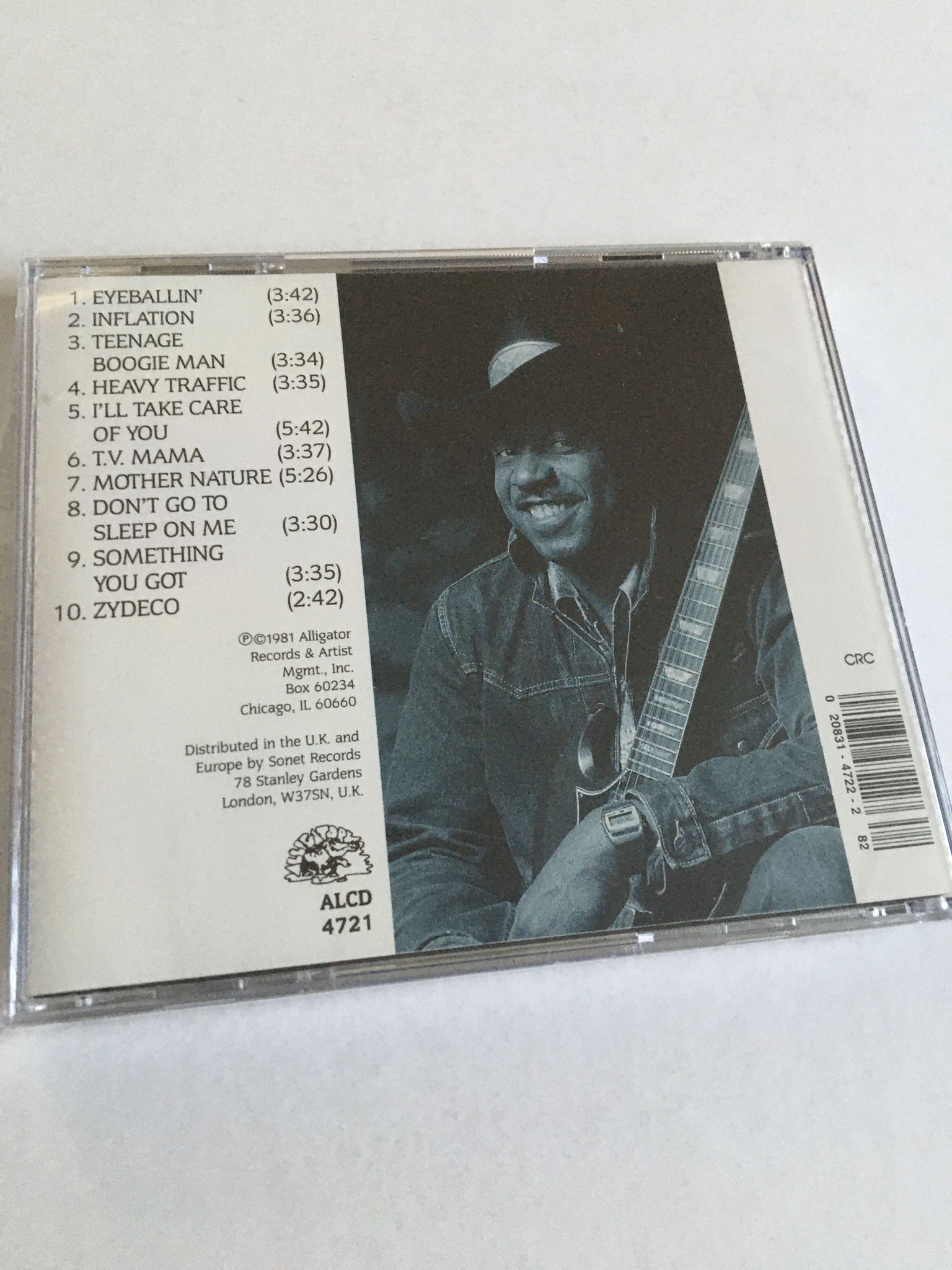 The Lonnie Brooks band Turn on the night sealed cd alli... 2