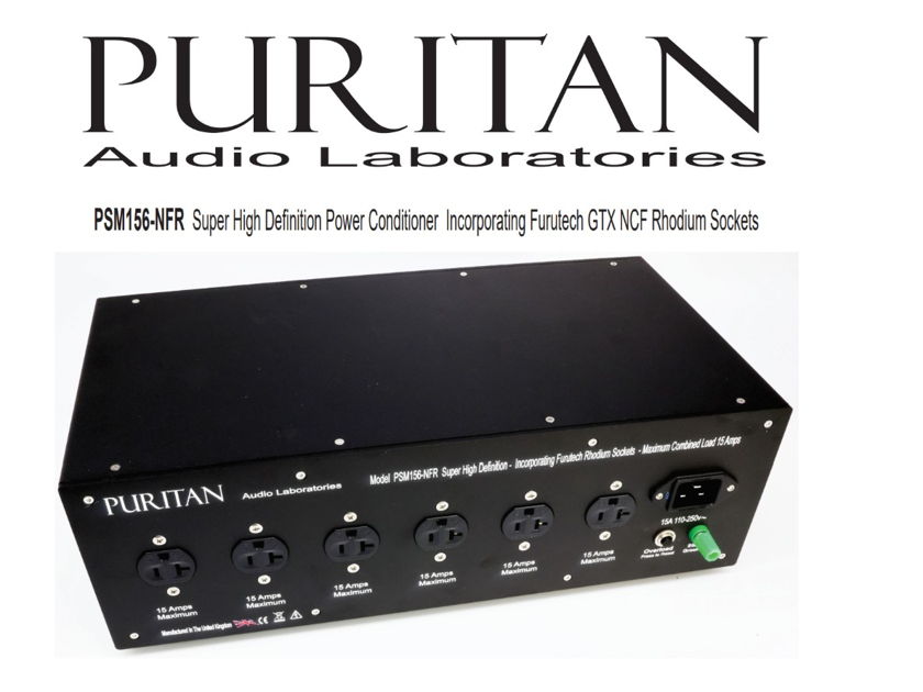 NEW!! - Puritan Audio Laboratories -- PSM156 NFR "Furutech" Power Conditioner | Puritan's Ultimate Reference!