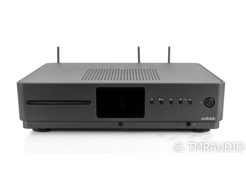 Audiolab Omnia All-In-One Wireless Streaming Amplifier; Remote; MM Phono; Black (48604)