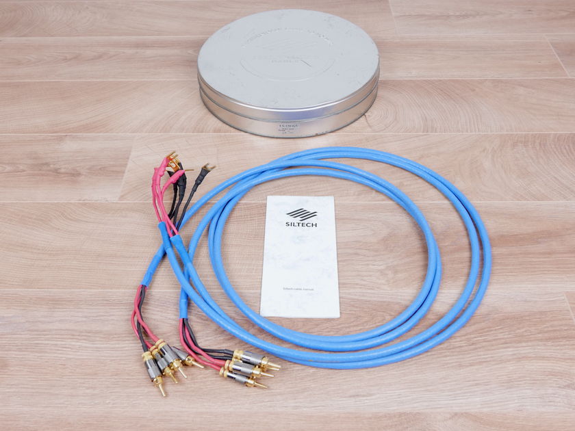 Siltech LS-120 G3 full silver highend audio speaker cables 2,5 metre