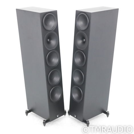 Arendal Sound 1961 Floorstanding Speakers; Black Pai (5...