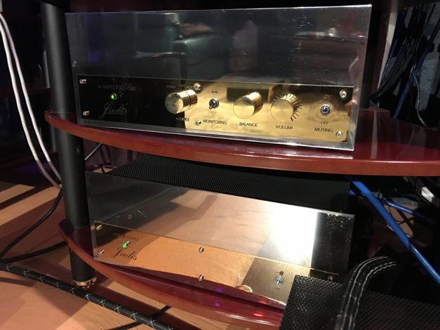 Jadis JP 80 dual chassis preamplifier heavily upgraded...