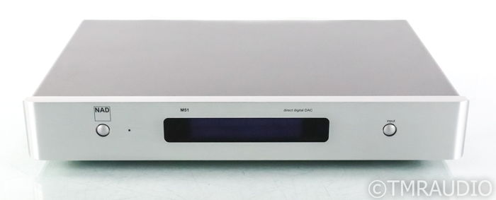 NAD M51 DAC; D/A Converter; M-51; Silver; Remote (41639)