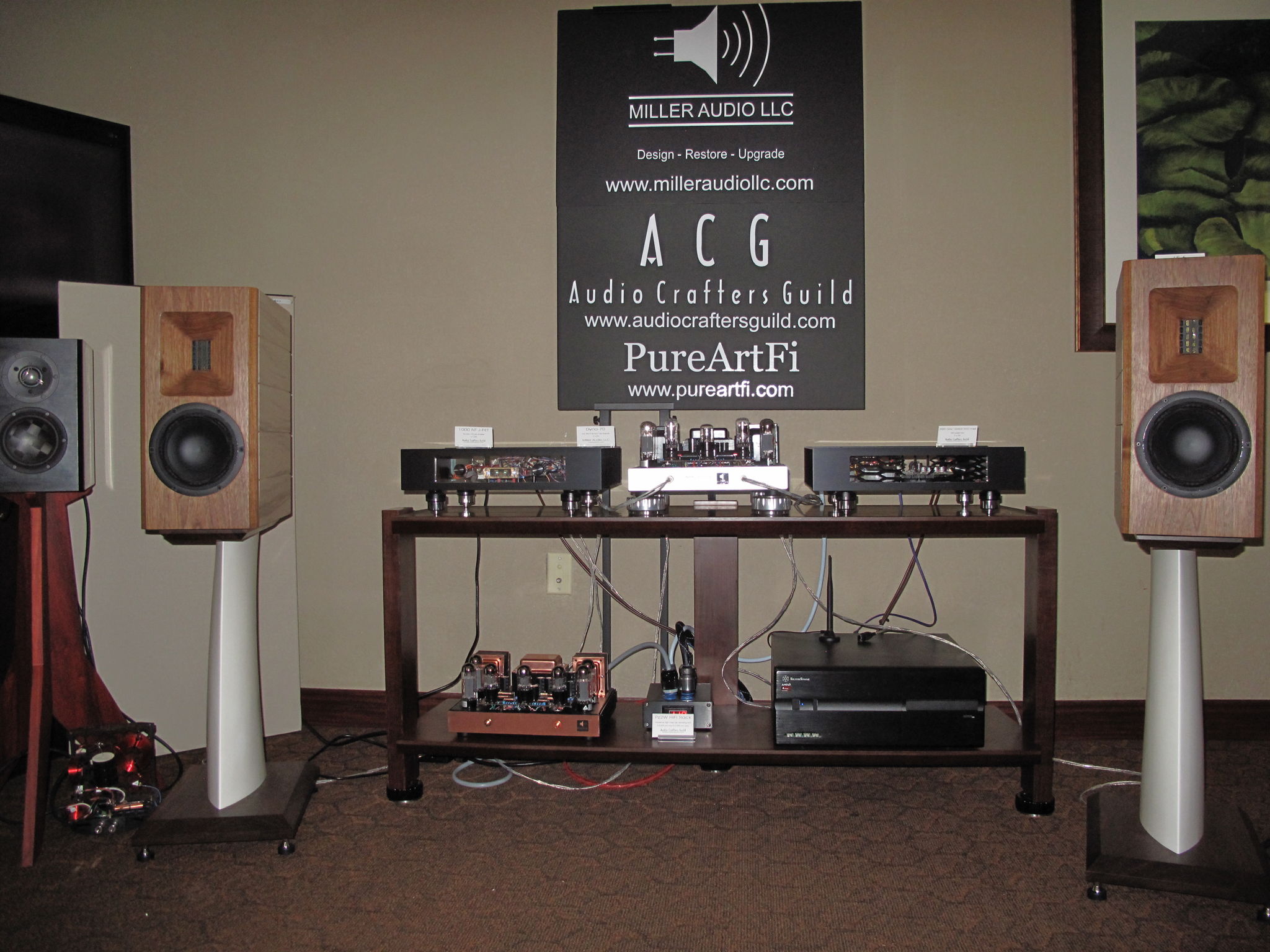 Audio Crafters Guild Pz2W with 40 mm shelves upgrade 9