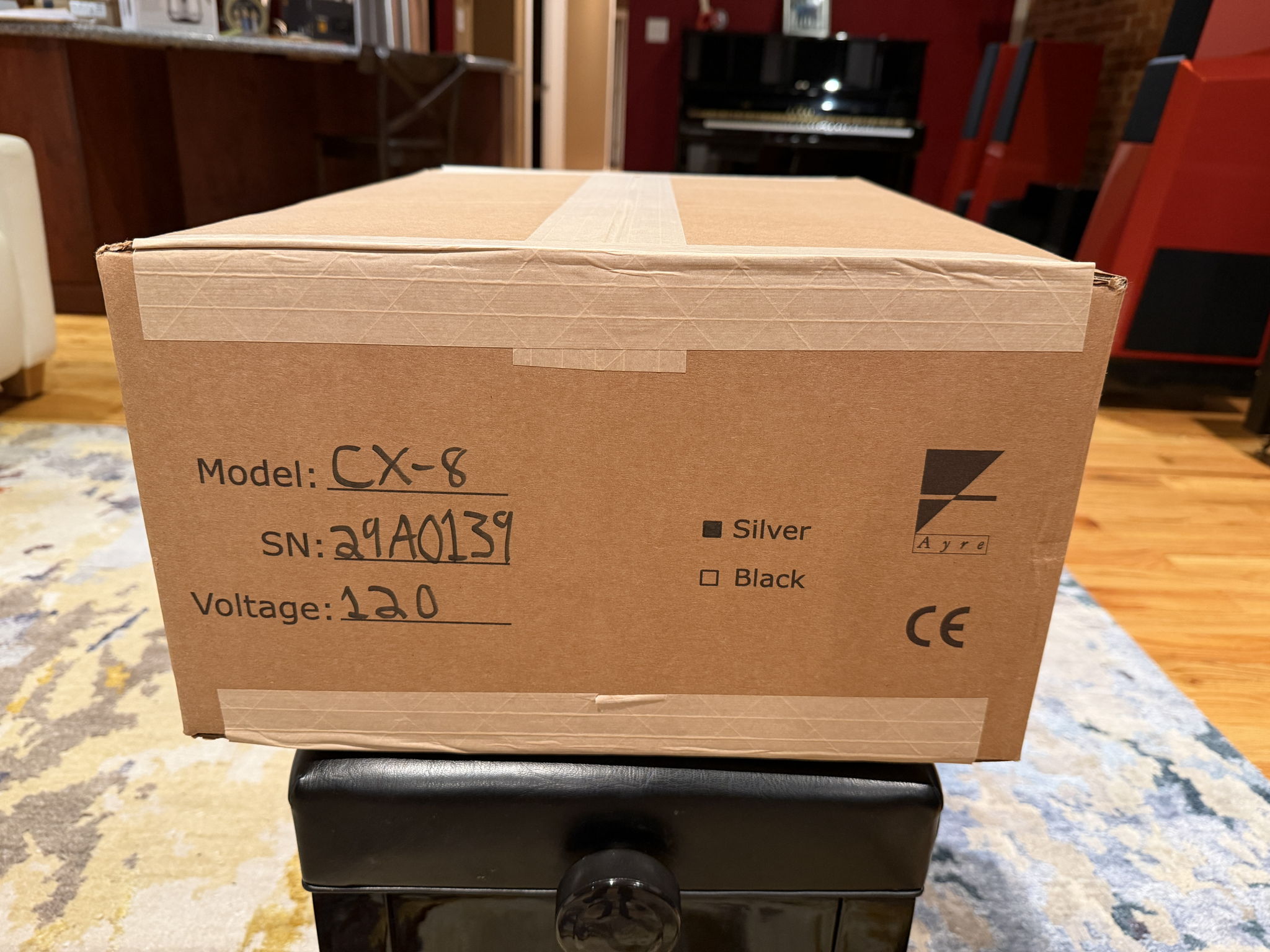 Ayre Acoustics CX-8 BRAND NEW SILVER