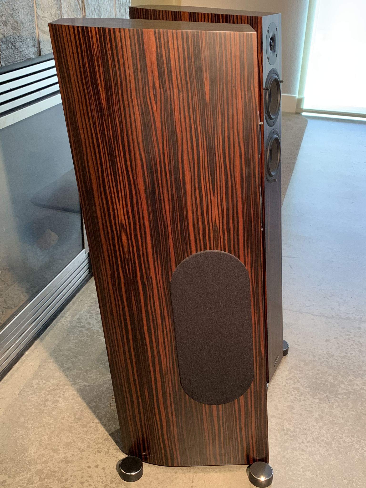 AUDIO PHYSIC SCORPIO LOUDSPEAKERS - MADAGASCAR EBONY 2