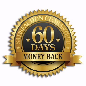 60-days Money Back Guarantee 