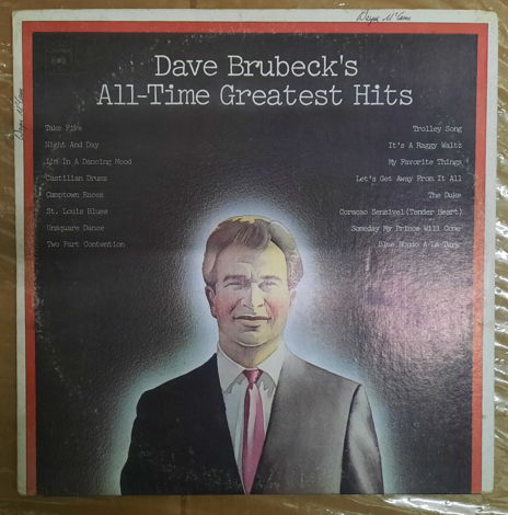 Dave Brubeck - Dave Brubeck's All-Time Greatest Hits NM...