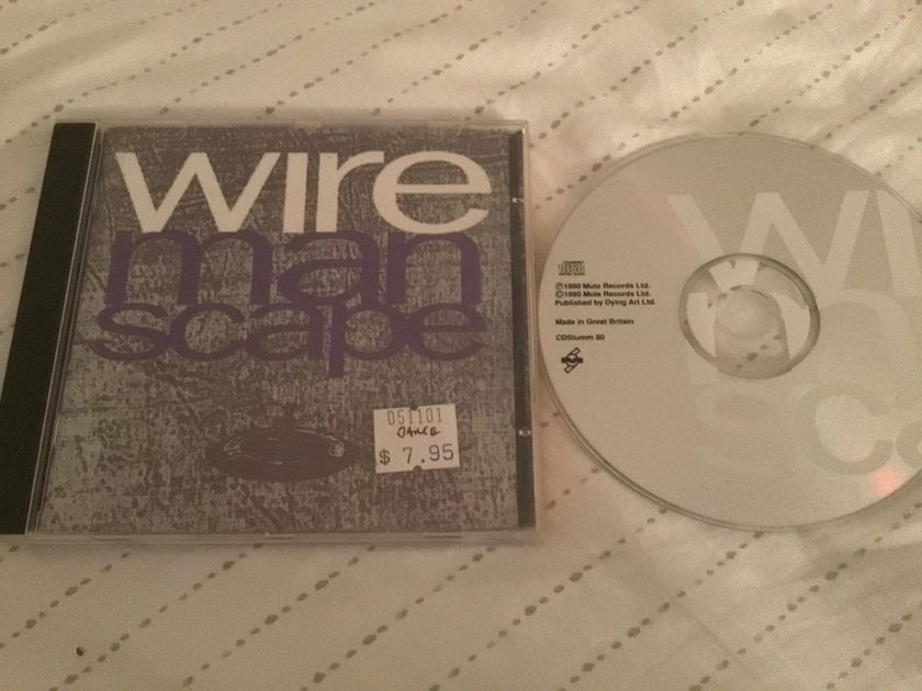 Wire Mute Records UK Compact Disc  Manscape