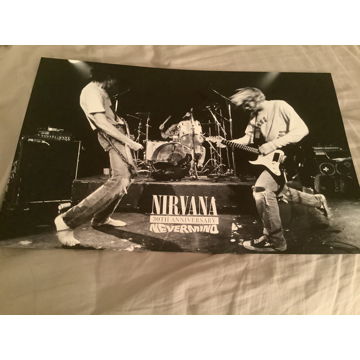 Nirvana 30TH Anniversary Promo Lithograph Poster  Never...