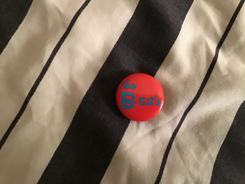 The B-52’s The B-52’s Small Logo Pin Red