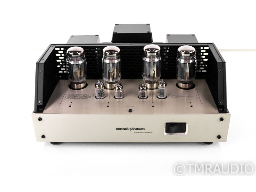 Conrad Johnson Premier 11A Stereo Tube Power Amplifier; Upgraded Tubes Low Hours (22792)