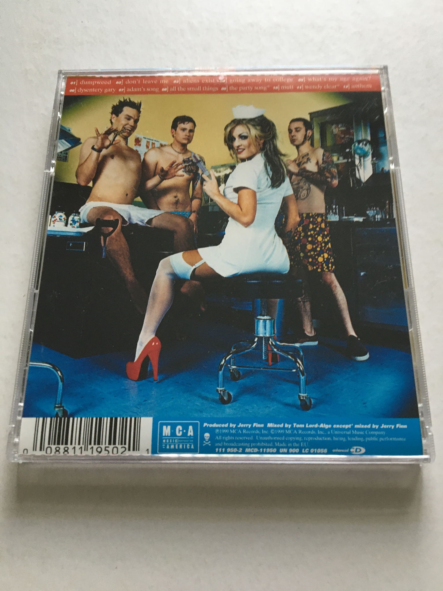 Blink 182  Enema of the state cd 4