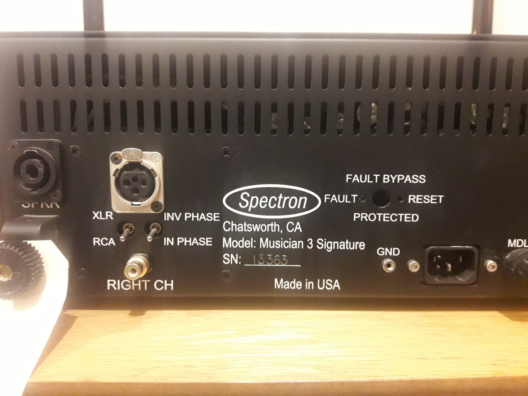 Wanted: Spectron Musician 3 Signature IC Power Module