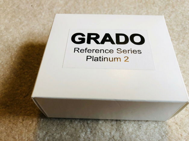 GRADO REFERENCE PLATINUM 2 Series Cartridge in Mint Con...