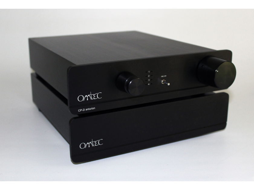 Omtec Audio Anturion CP-2i SS preamp (two chassis and separate AC supply, 240)