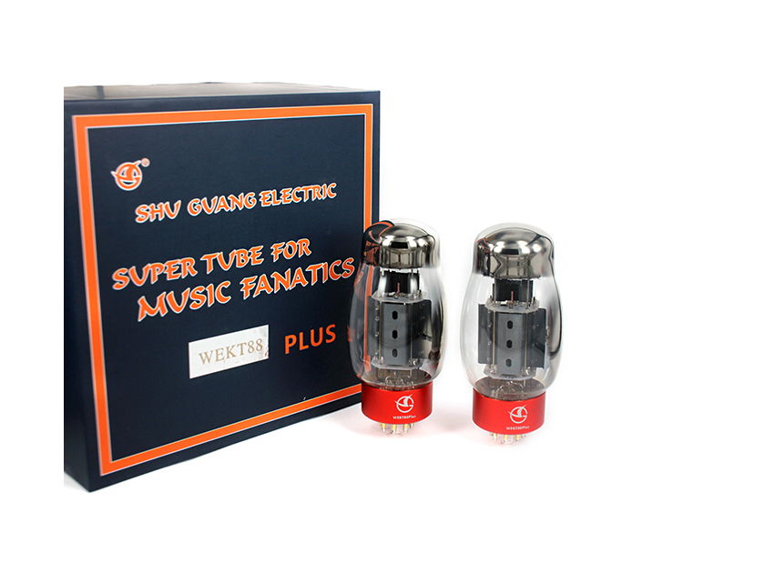 Shuguang WE kt88 Plus Vacuum Tube Marched Pair All New