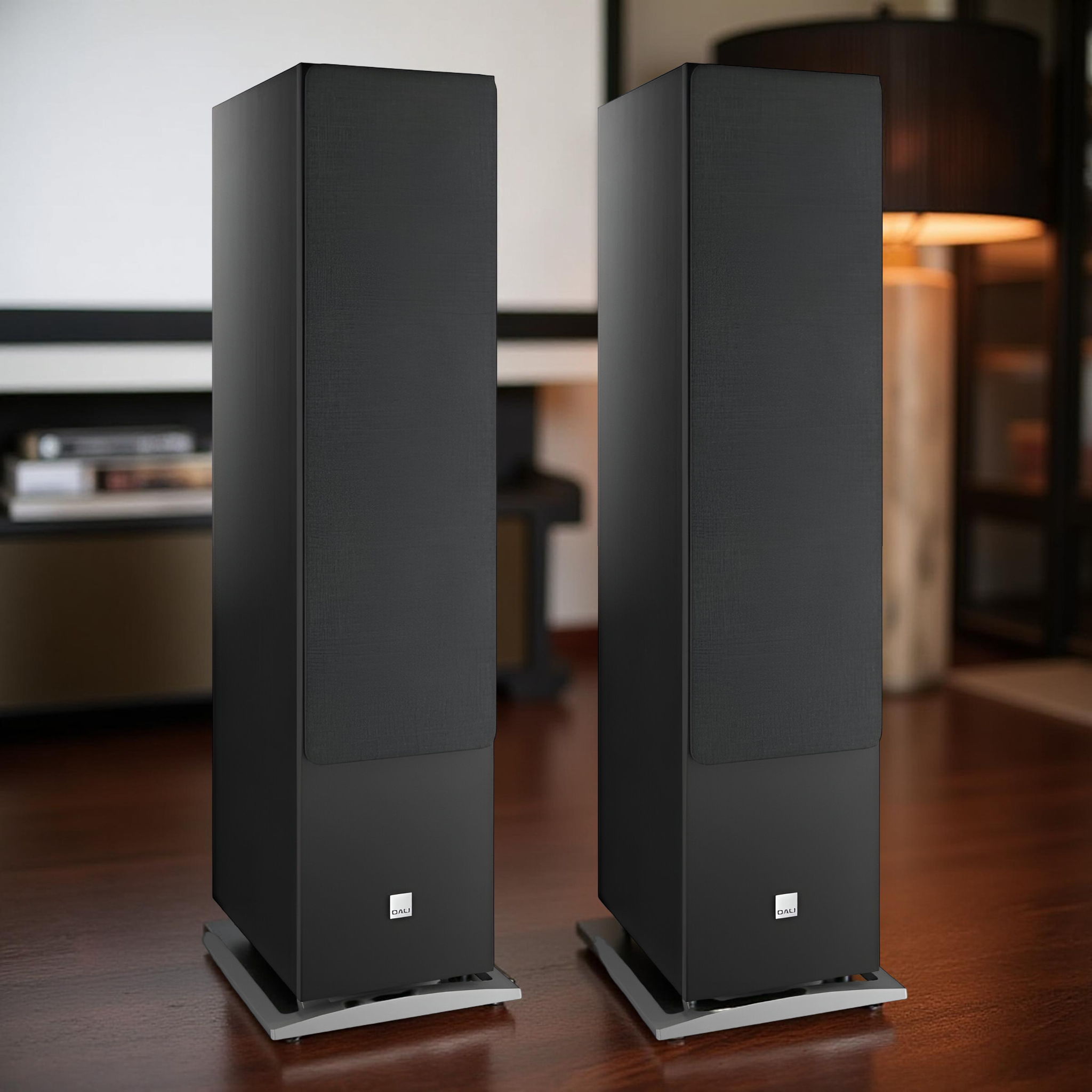 DALI OBERON 9 Floorstanding Speakers in Black Ash - Now...