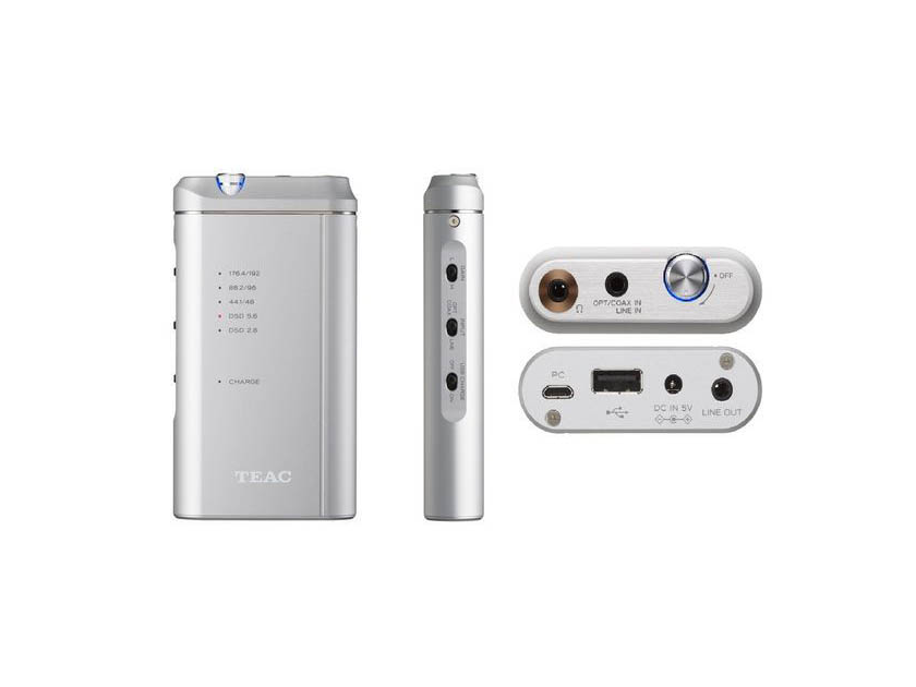TEAC HA-P5 Portable DAC/Headphone Amp: Brand New-in-Box; Full Warranty; 40% Off