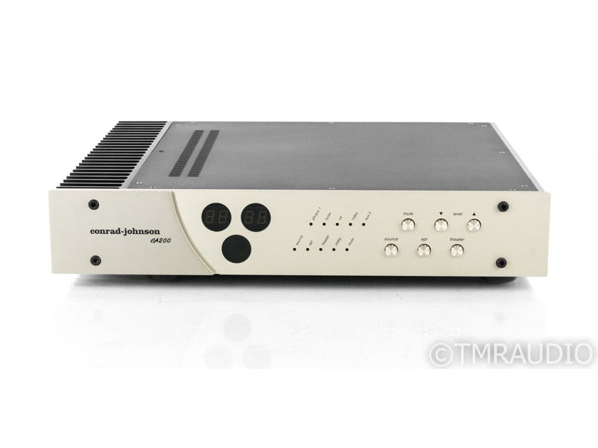 Conrad-Johnson CA200 Stereo Preamplifier; CA-200 (No Remote) (21972)