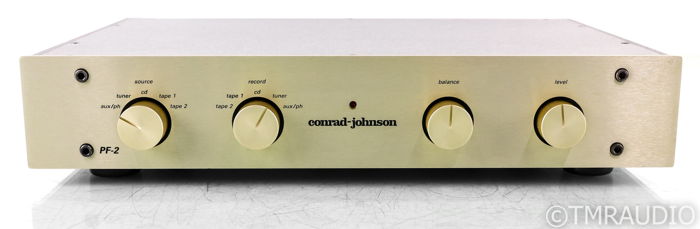 Conrad-Johnson PF-2 Stereo Preamplifier; PF2; MM Phono ...