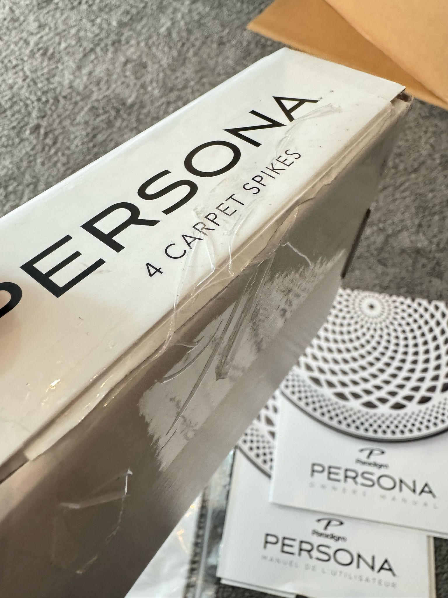 Paradigm Persona 7F speakers in black gloss 12