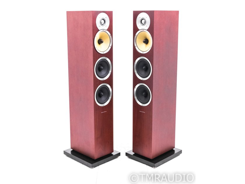 B&W CM8 Floorstanding Speakers; Rosewood Pair (21555)