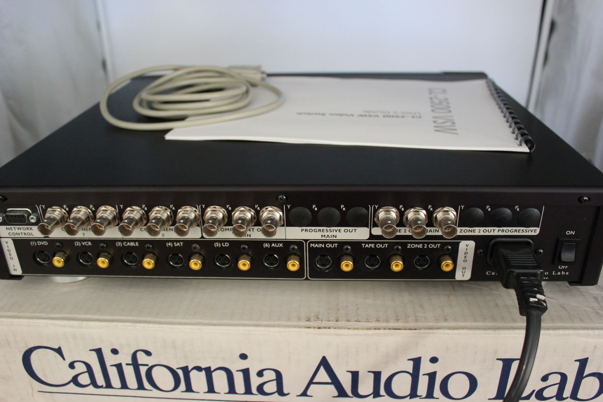 California Audio Labs CL-2500 VSW Video Switch in Origi... 2