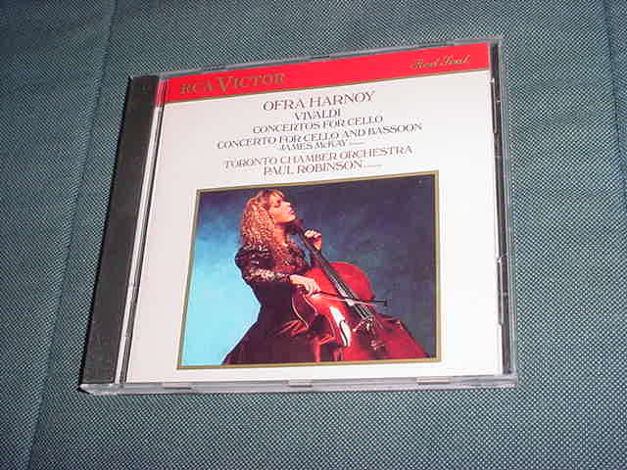 CD Ofra Harnoy Vivaldi concertos for cello Paul Robinso...