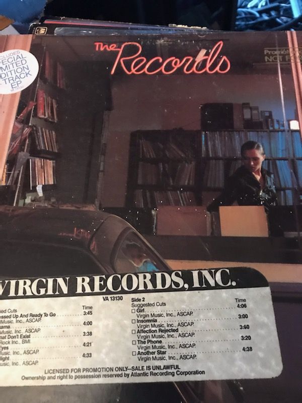 The Records-LP Virgin – VA 13130 The Records-LP Virgin ...