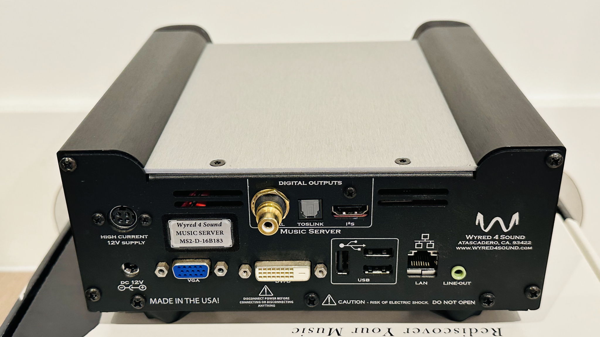 Wyred 4 Sound MS2-D-16B183 Music Server 3TB Silver Work... 9