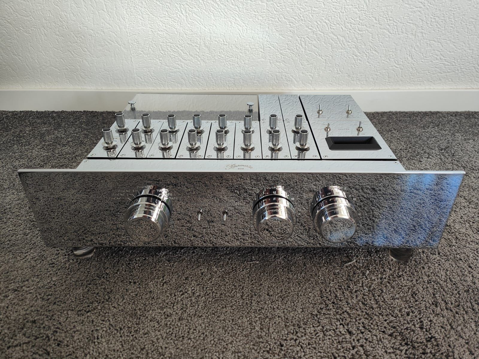 Burmester 808 mkIII High End pre amplifier with modules