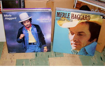MERLE HAGGARD mini collection of 23 LPs - from record ...