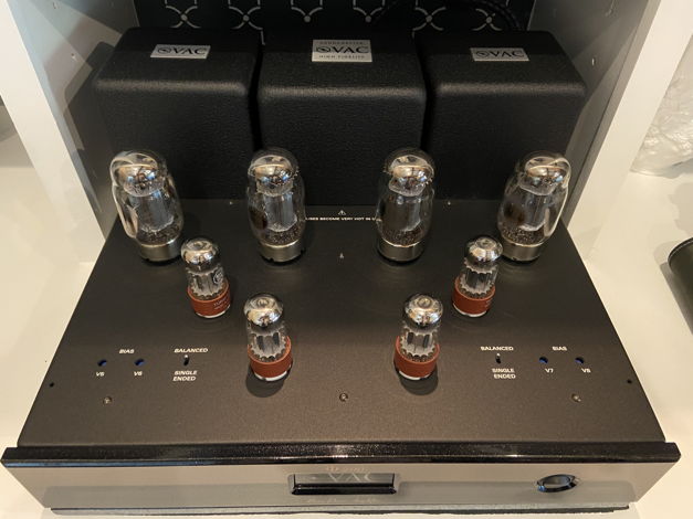 VAC Phi-200 tube amplifiers pair (black)